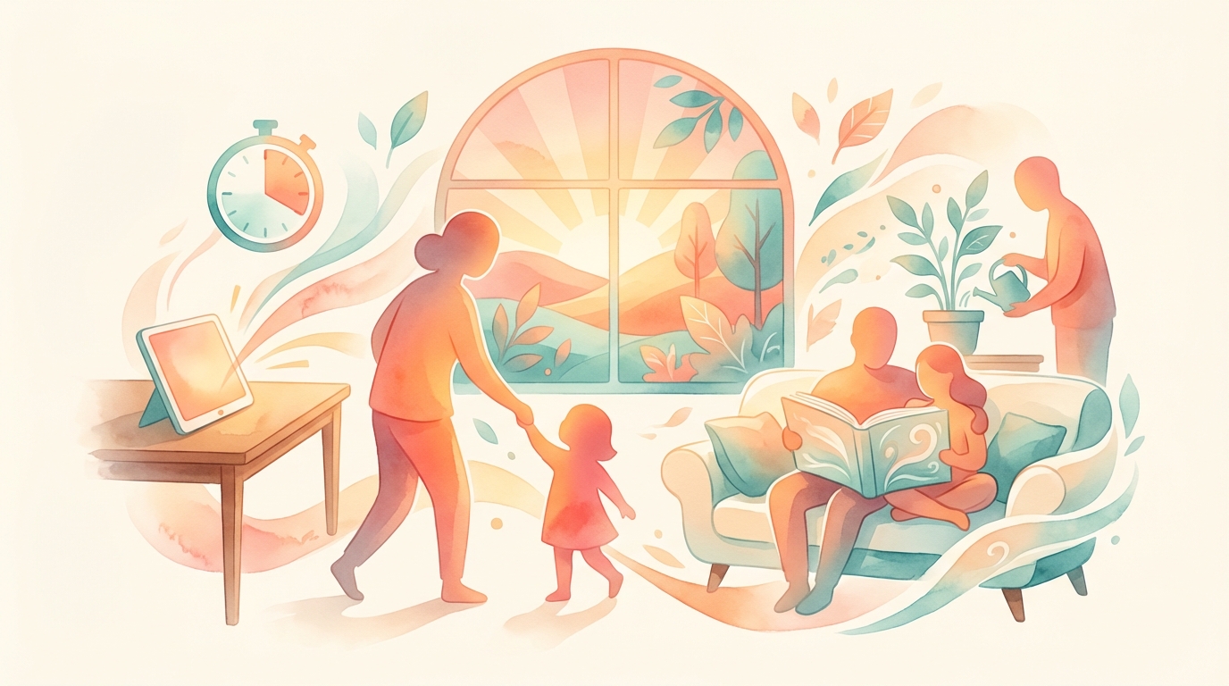 Screen Time Rules for ADHD Kids: A Research-Backed 2026 Guide for Calmer Evenings